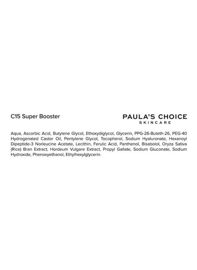 C15 Super Booster Vitamin C Serum