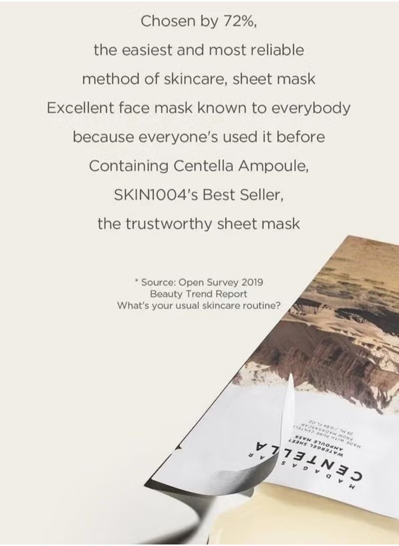 Centella Watergel Ampoule Sheet Mask 5-piece