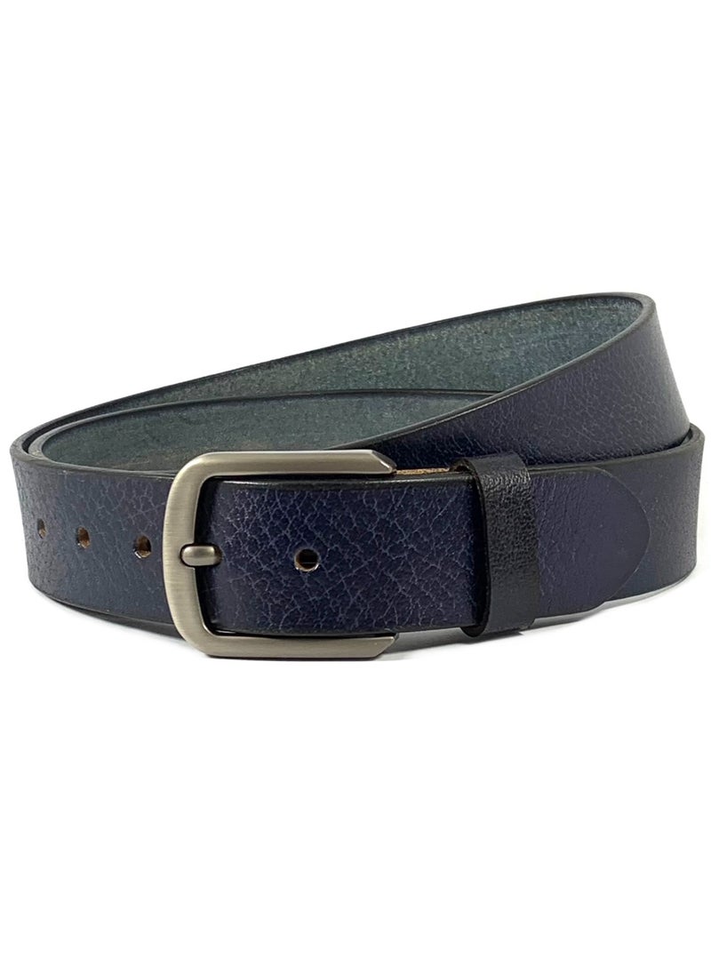 Classic Milano Genuine Leather Belt Men - Semi-Casual Men's Belts & Party Wear Belts for men, Casual Outfits Man Belt, Gifts - Men’s Leather Belt for Men
