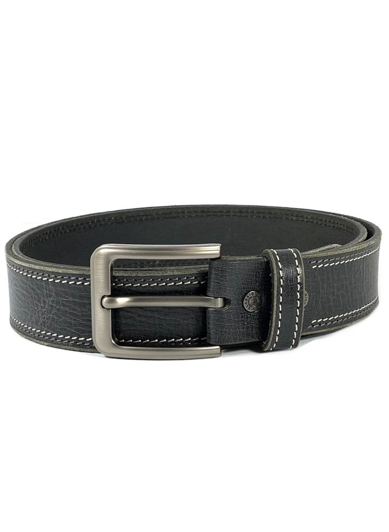 Classic Milano Genuine Leather Belt Men - Semi-Casual Men's Belts & Party Wear Belts for men, Casual Outfits Man Belt, Gifts - Men’s Leather Belt for Men