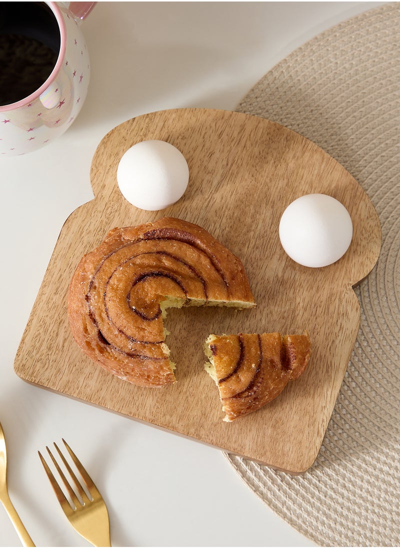 Toast Plate with Egg Holders