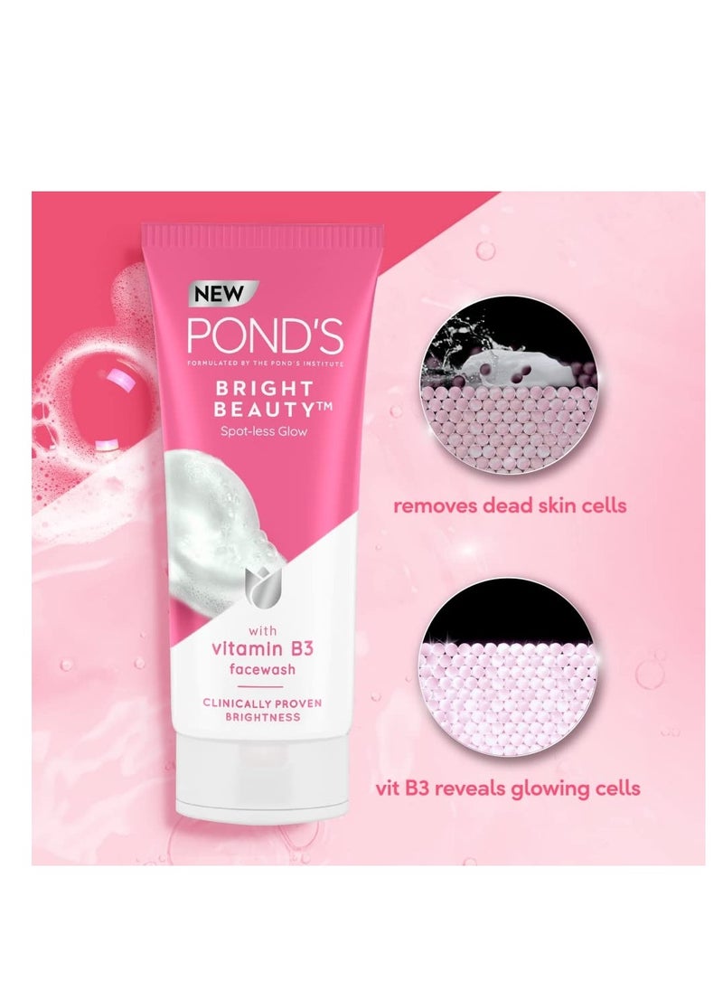 Bright Beauty Spotless Glow Facewash with Vitamin B3 200g