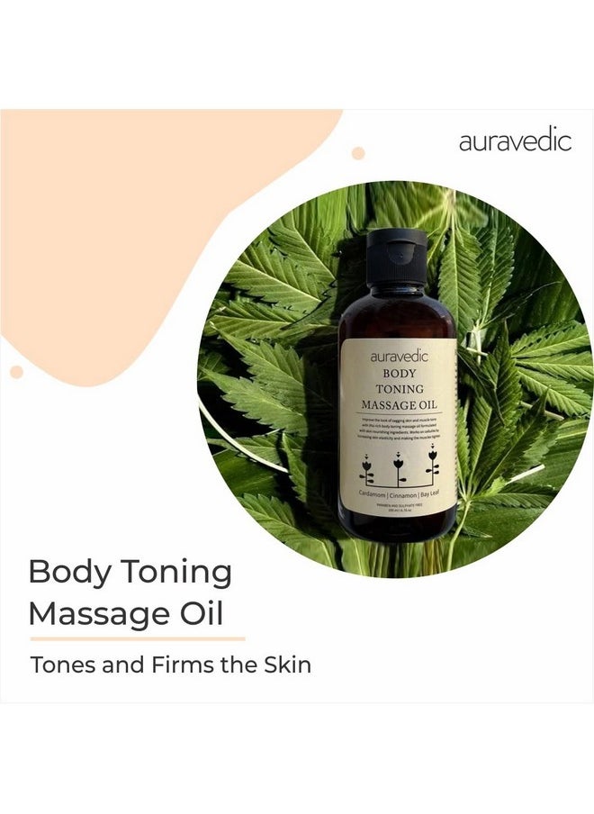 Body Toning Body Massage Oil For Full Body Relax 200Ml Body Oil For Winter Body Oil After Bath For Daily Use Body Oil For Glowing Skin Stretch Mark Removal Massage Oil For Women Men