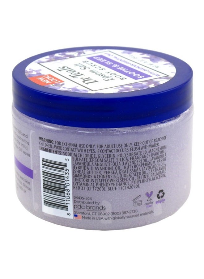 Exfoliate & Renew With Lavender Epsom Salt Body Scrub, 454G | With Pure Epsom Salt