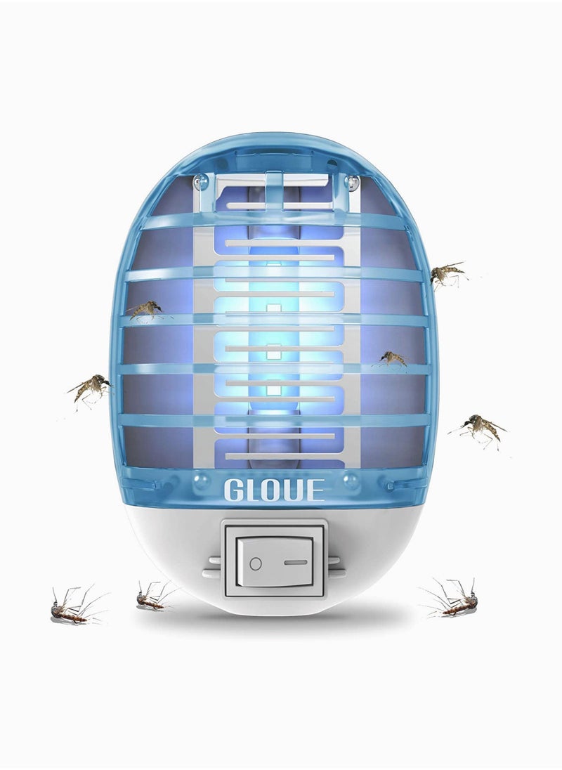 Mosquito Killer Electric Mosquito Killer Electronic Insect Killer Fly Trap Indoor, Electric Mosquito Zapper with Blue Lights for Home, Kitchen, Bedroom, Baby Room, Office 4 Pack