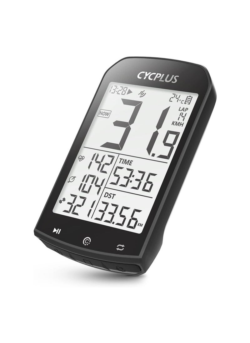 CYCPLUS M1 GPS Bike Computer - Highly Visible Bike Speedometer & Odometer - 2.9