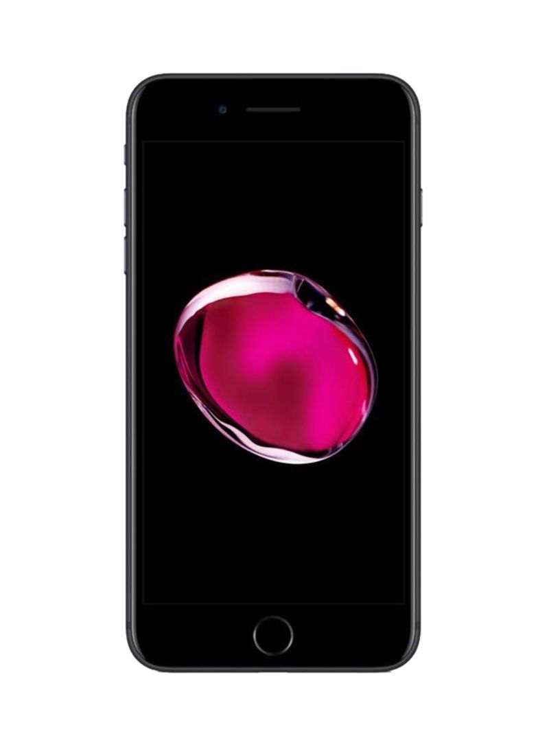 Renewed - iPhone 7 Plus With Facetime Black 3GB RAM 32GB 4G LTE