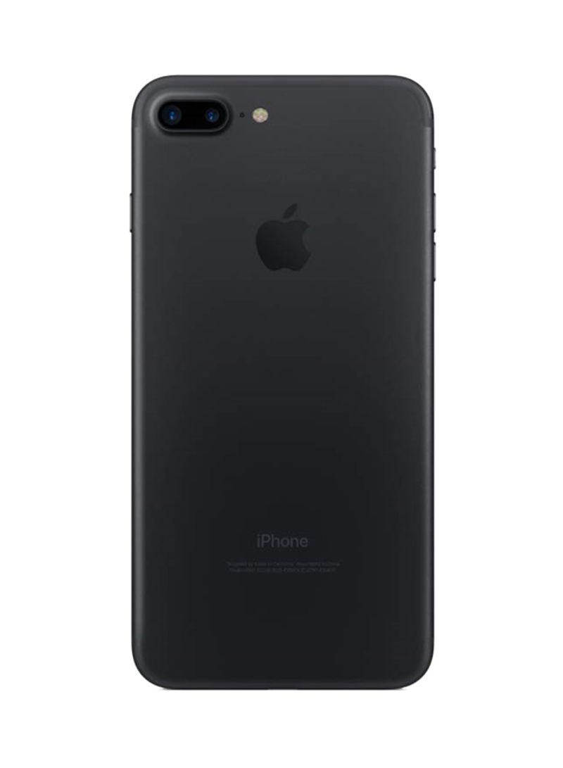 Renewed - iPhone 7 Plus With Facetime Black 3GB RAM 32GB 4G LTE