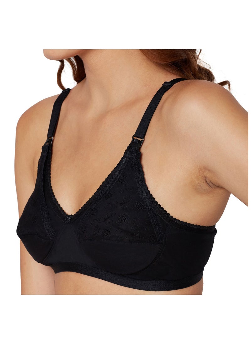 Body Care Women's Black Colour Bra