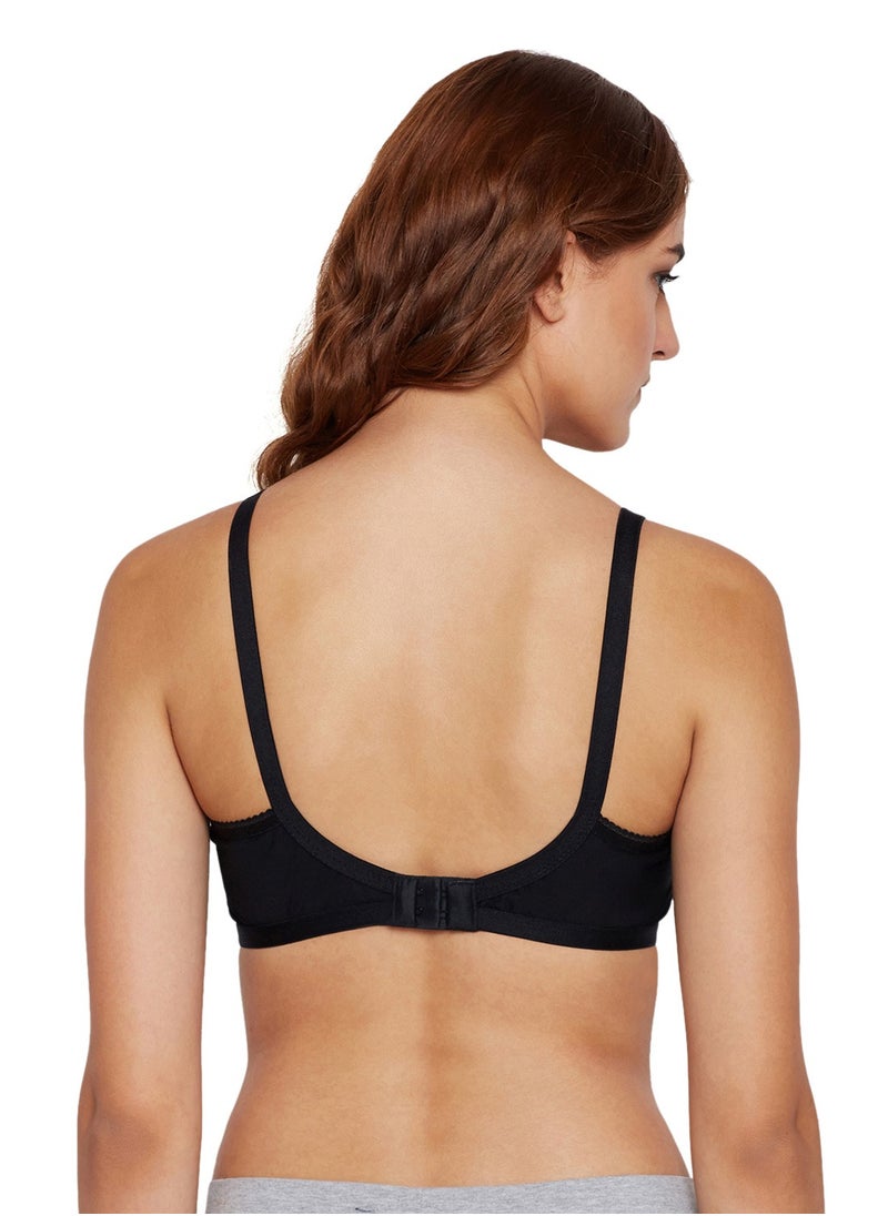 Body Care Women's Black Colour Bra