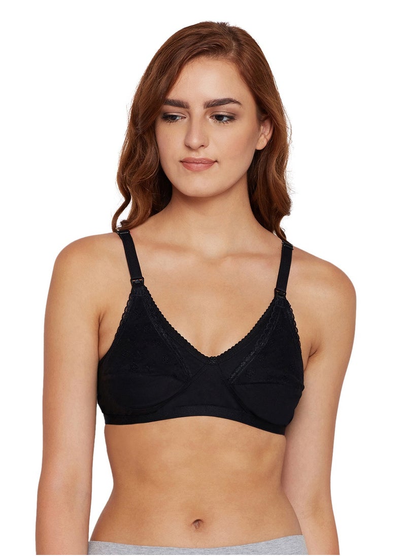 Body Care Women's Black Colour Bra