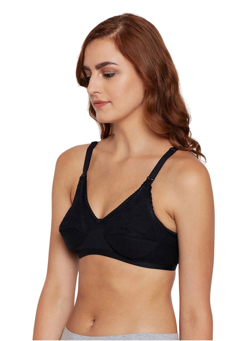 Body Care Women's Black Colour Bra