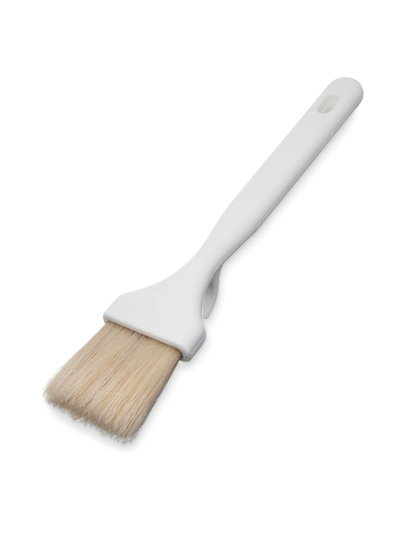 SPARTA 4037800 Meteor Boarhair Pastry Brush, Basting Brush With Built-In Projecting Hook, 2 Inches, Brown