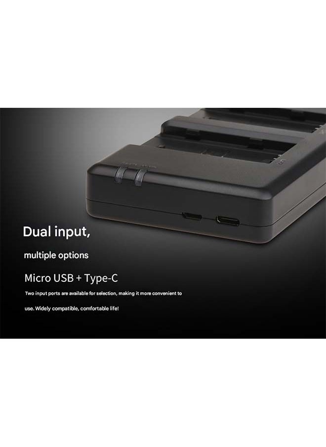 NP-W235 Battery Charger for Fujifilm X-T4 Mirrorless Camera and GFX 50S II with Built-in Safety Integrated Circuit and 7-fold Protection, Compatible with Original and Brand Batteries