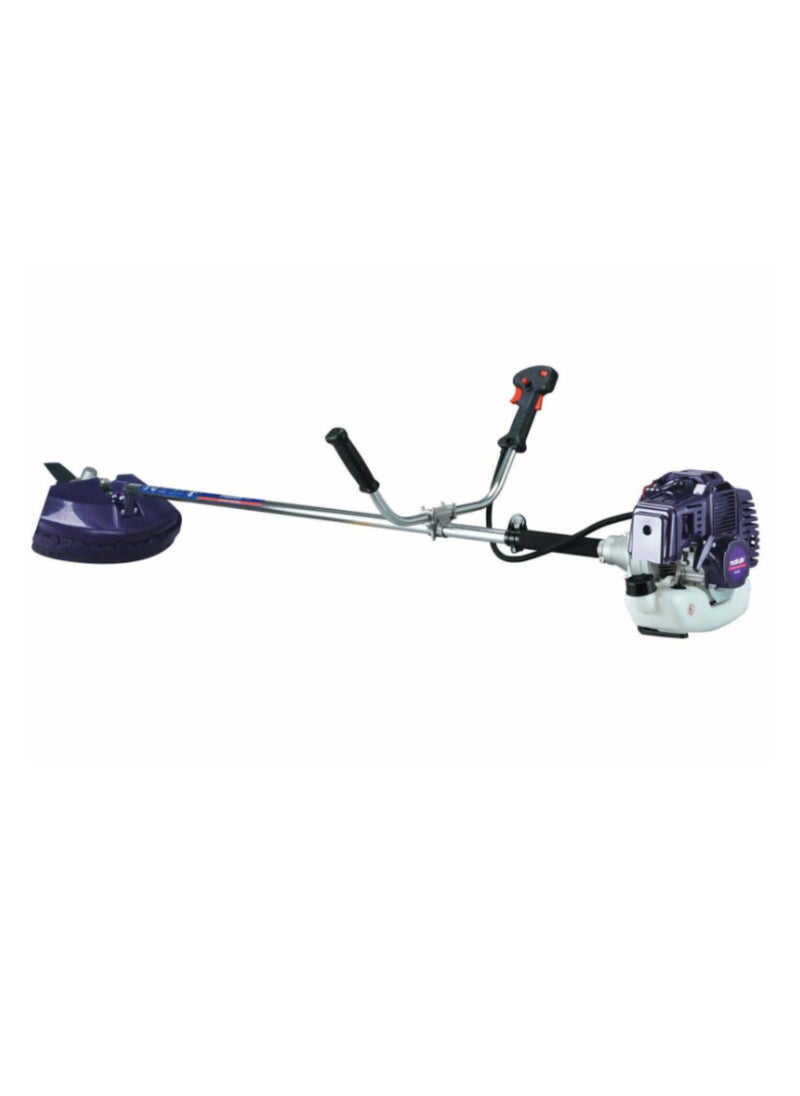 Gasoline Grass Trimmer, 52CC 2-Stroke Brush Cutter, 1800W Heavy-Duty Lawn Tool with 26mm Shaft, Professional Grass Cutter for Gardens, Lawns, Farms, and Parks, BC003