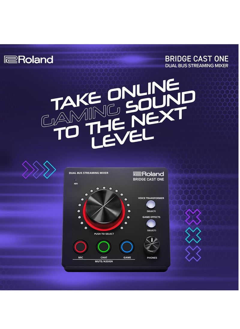 Roland Bridge Cast One Compact Dual Bus Streaming Mixer