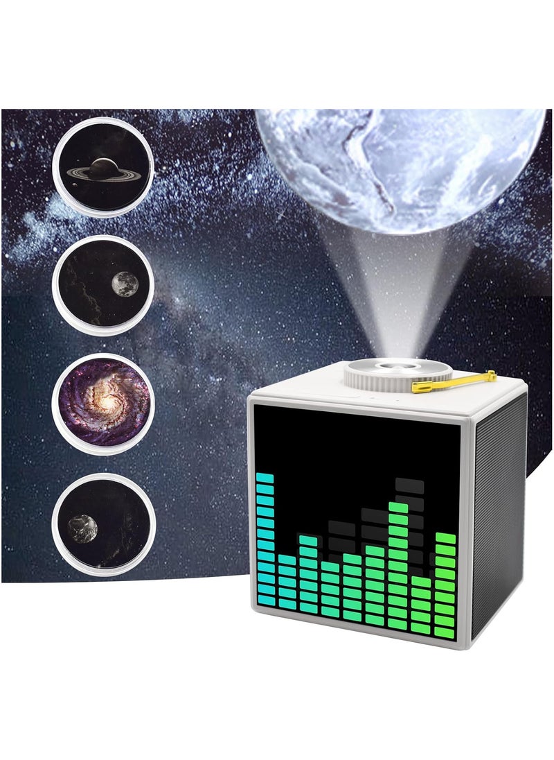 Star Projector Galaxy Projector with Bluetooth, Home Planetarium Projector with Four Effects, Sky Light Living Room Decor, Real Starry Nebula, Planet Presentation for Kids, Teen Girls, Adults