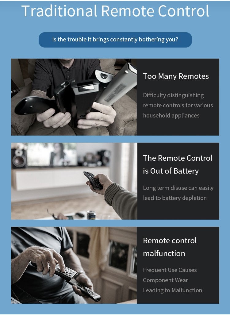4D Mobile Infrared Remote Control, Portable Smart Universal Controller for TV, Air Conditioner, and Home Appliances, Plug and Play with Wide Compatibility and Enhanced Signal Range