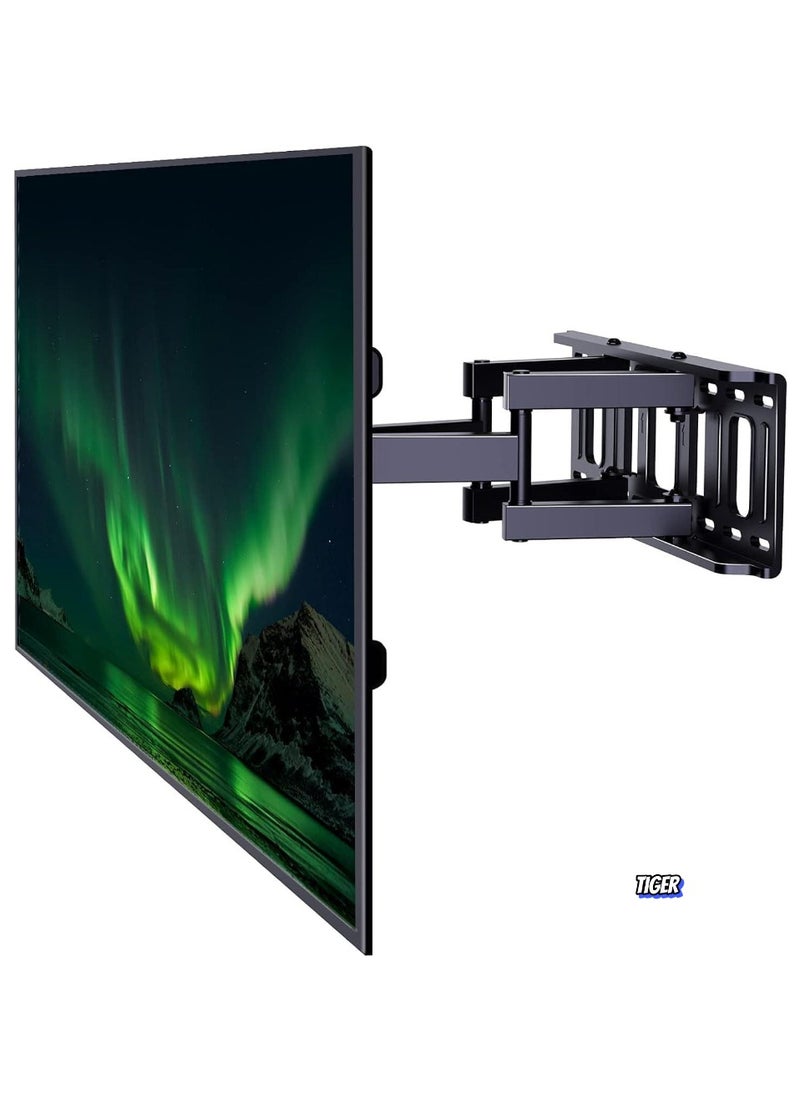 Full Motion TV Wall Mount, Articulating Swivel Extension Arm for 37-75