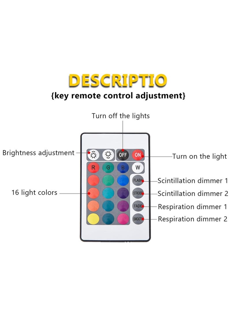 Northern Lights and Ocean Wave Projector, 16-Color Rotating Water Wave Lamp with Remote Control, Adjustable Brightness, Timer and Dynamic Aura Effects for Bedrooms, Kids' Rooms, Parties and Game Rooms