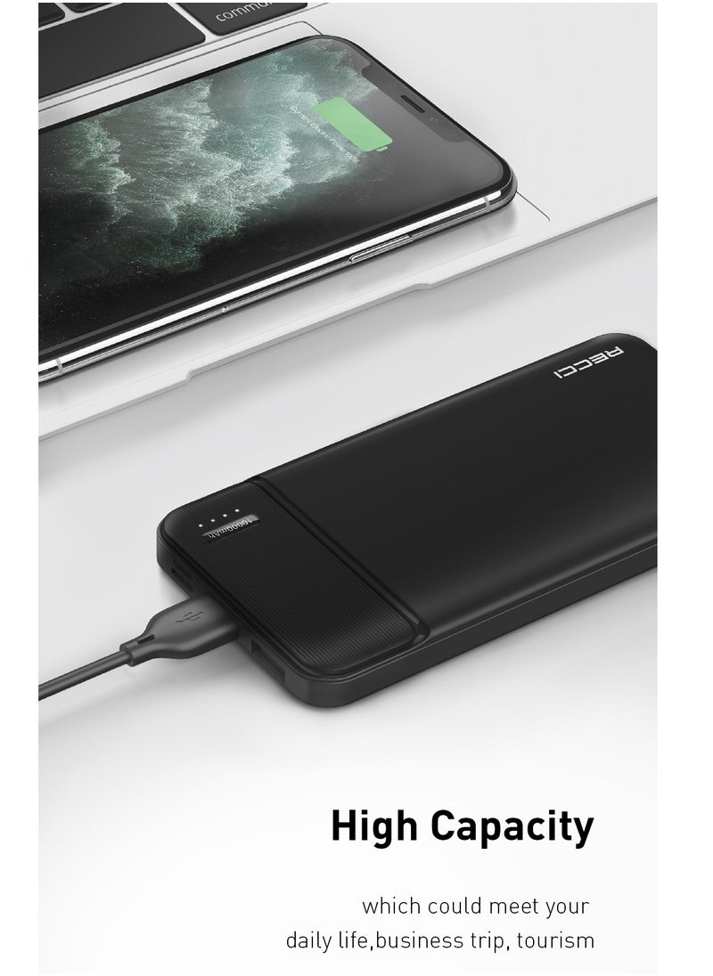 Power banks 10000mAh supports USB port bidirectional Type-C input/output, multiple ports compatible