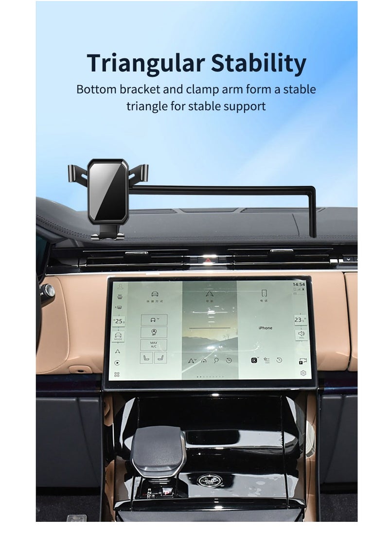 Range Rover Vogue/Sport Phone holder 2022-2025 (13.1 inches) Phone Mount Frame Gravity Holder for all phones