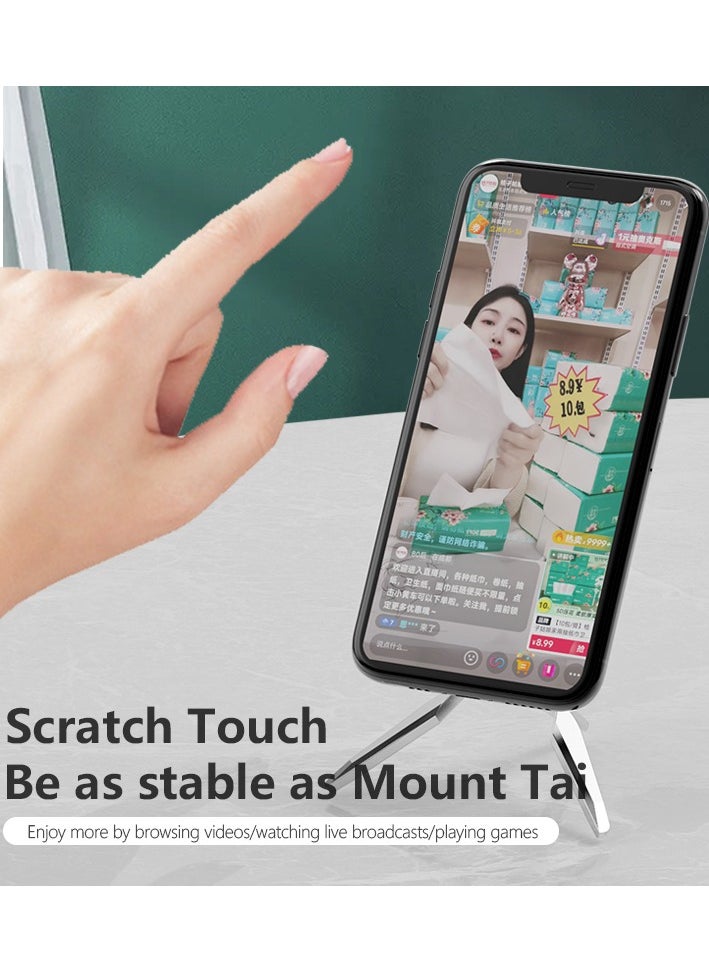 Mobile Stand Magsafe, Back-mounted Telescopic Stand, MagSafe compatible, Triangular Support, Adjustable