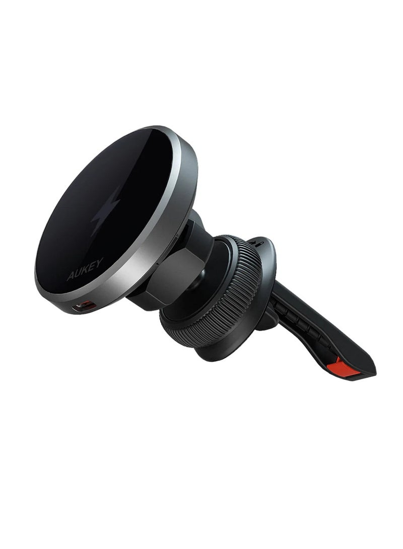 HD-MC13 Qi2 Wireless Charging Phone Mount Black