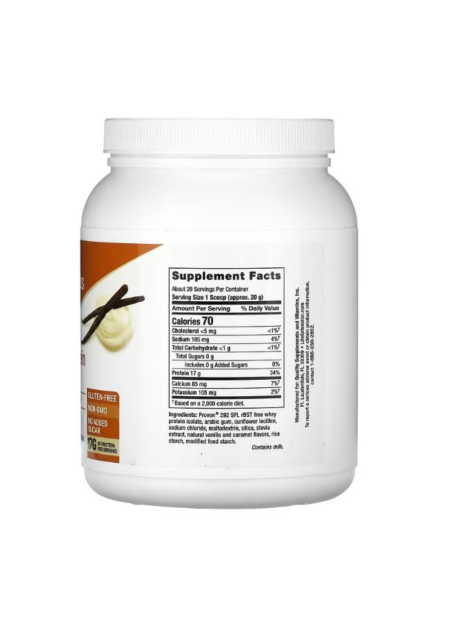 Wellness Code Whey Protein Isolate Vanilla 0.89 lb 403 g