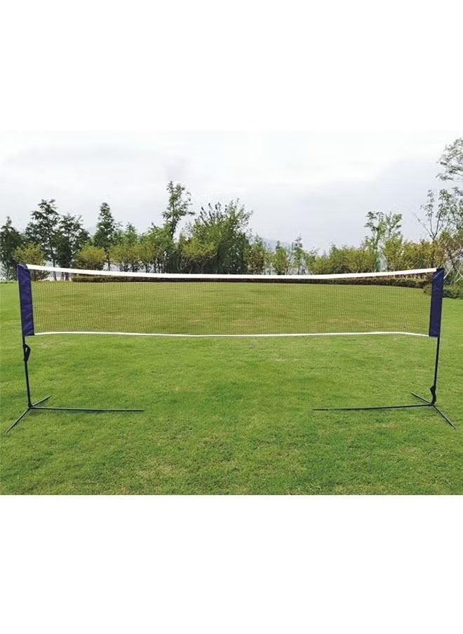 Portable Badminton Net Set for Badminton and Tennis 4.2 m