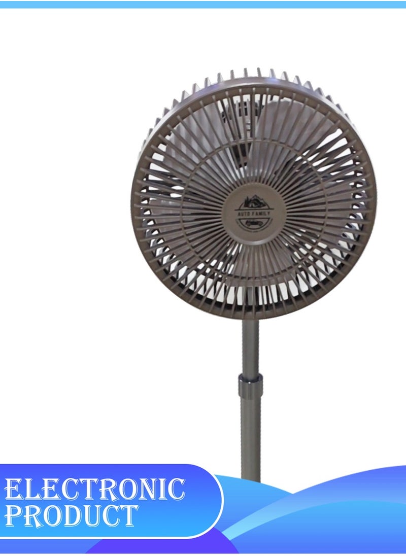 Portable Camping Fan with Adjustable Tripod Stand