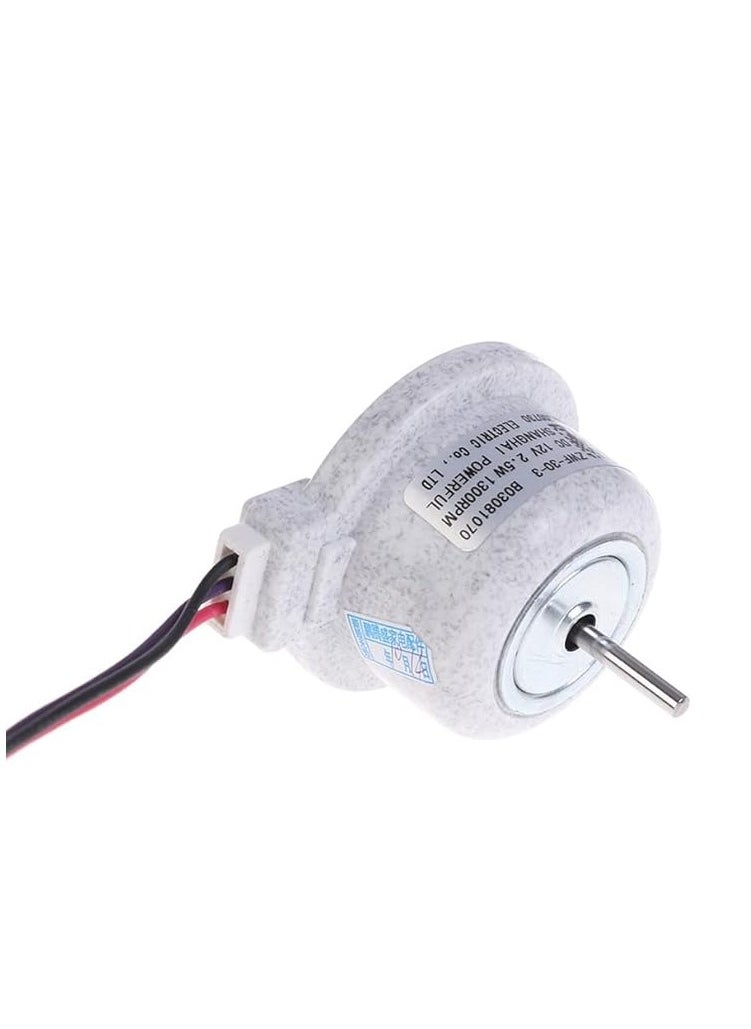 Refrigerator Evaporator Fan Motor DC 12V 2.5W 1870RPM ZWF-30-3 & ZWF-32-120