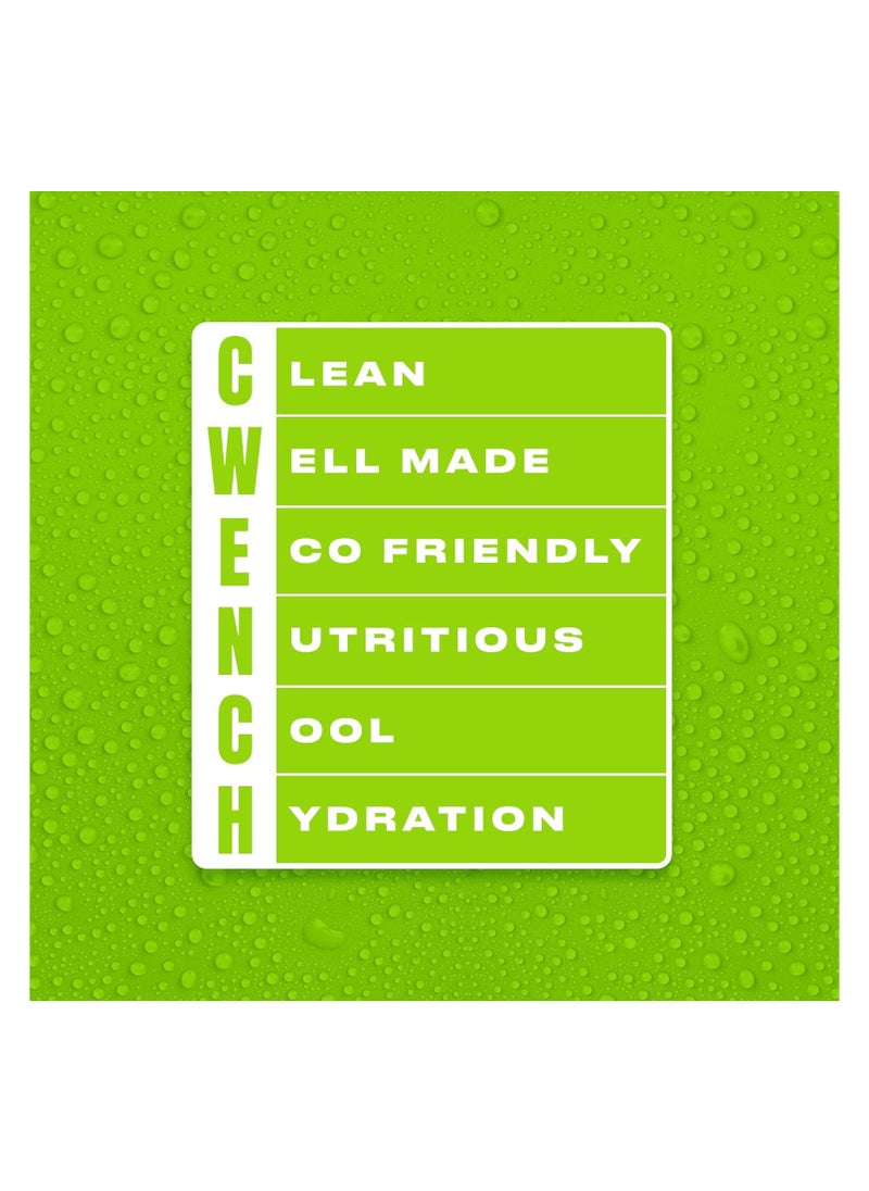 Cwench Hydration Electrolyte Mix + BCAA - Cherry Lime 10 Count | NSF Certified | No Added Sugar | No Artificial Sweeteners | Premium Electrolytes | 10 x 7 g stick box