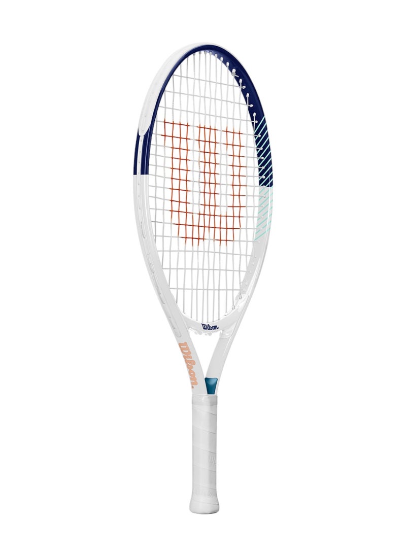 Roland Garros Elite 21 Tennis Racket For Junior - White