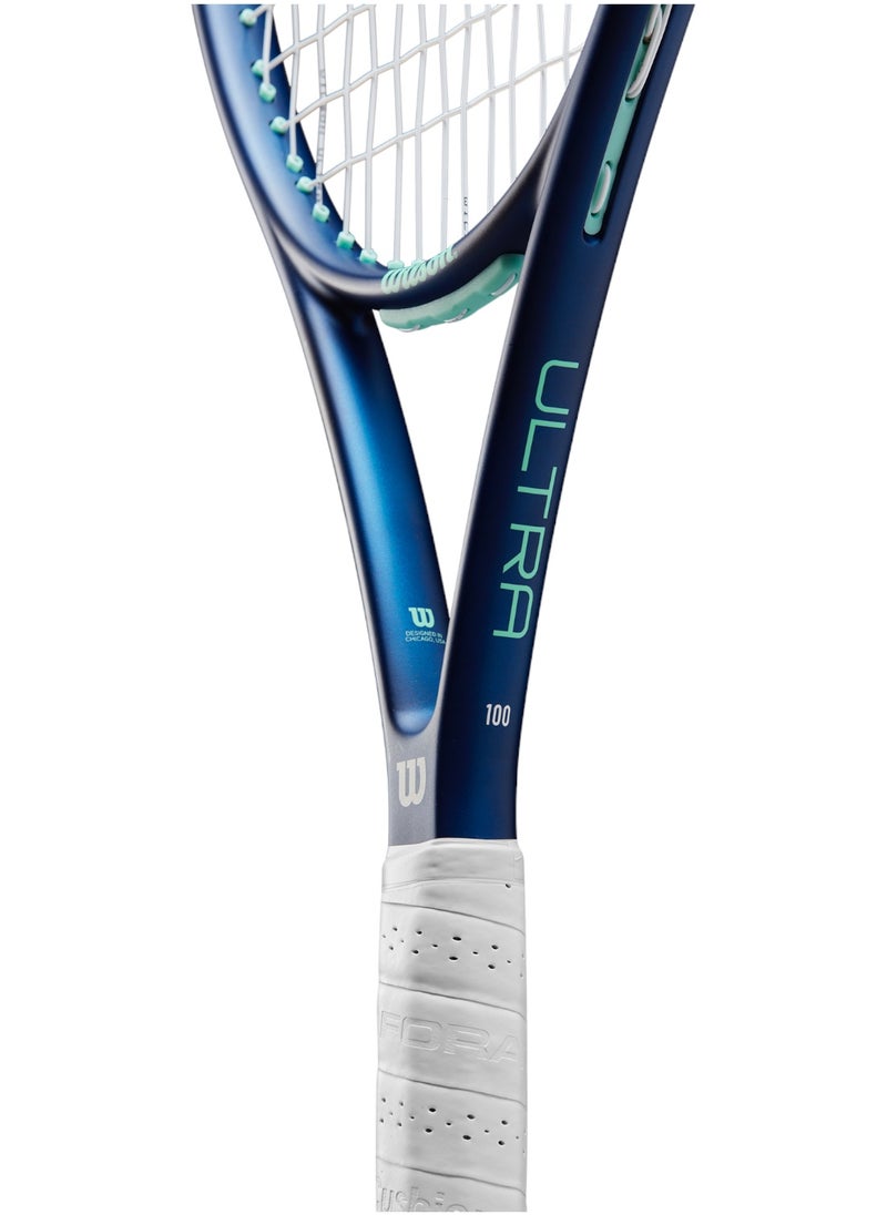 Ultra Power 100 Recreational Tennis Racket - Blue