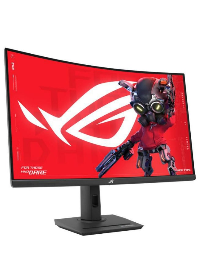 ROG Strix XG32WCMS USB Type-C Gaming Monitor – 32-Inch (31.5 Viewable) 2560x1440, Curved, 280Hz (Above 144Hz), 1ms (GTG), Fast VA, Extreme Low Motion Blur Sync, USB Type-C, DisplayWidget Center, Tripod Socket, HDR | Black