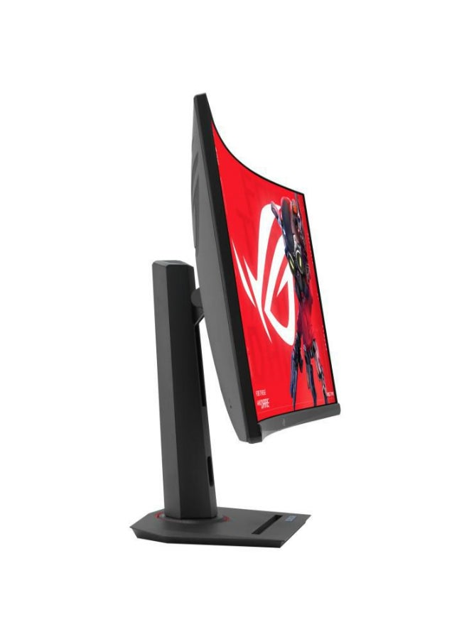 ROG Strix XG32WCMS USB Type-C Gaming Monitor – 32-Inch (31.5 Viewable) 2560x1440, Curved, 280Hz (Above 144Hz), 1ms (GTG), Fast VA, Extreme Low Motion Blur Sync, USB Type-C, DisplayWidget Center, Tripod Socket, HDR | Black