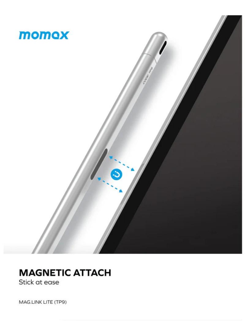 Mag.Link Magnetic Charging Active Stylus Pen for iPad