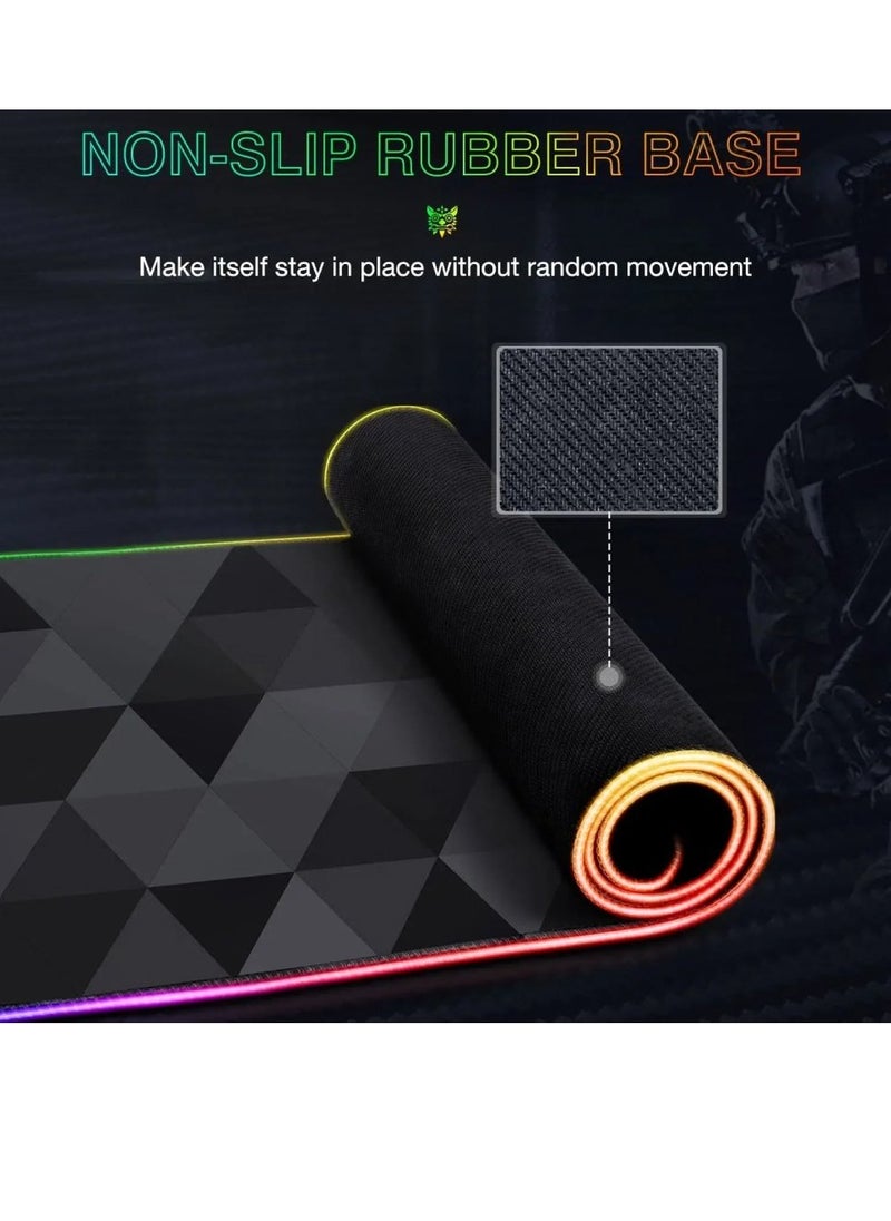 ONIKUMA MP006 RGB Mousepad Black