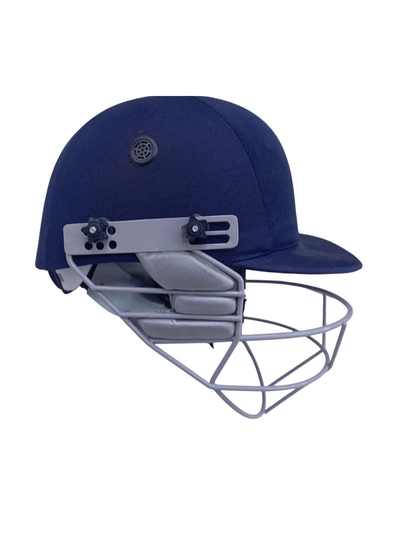 Elite Cricket Helmet, Large - Navy Blue [10050014]