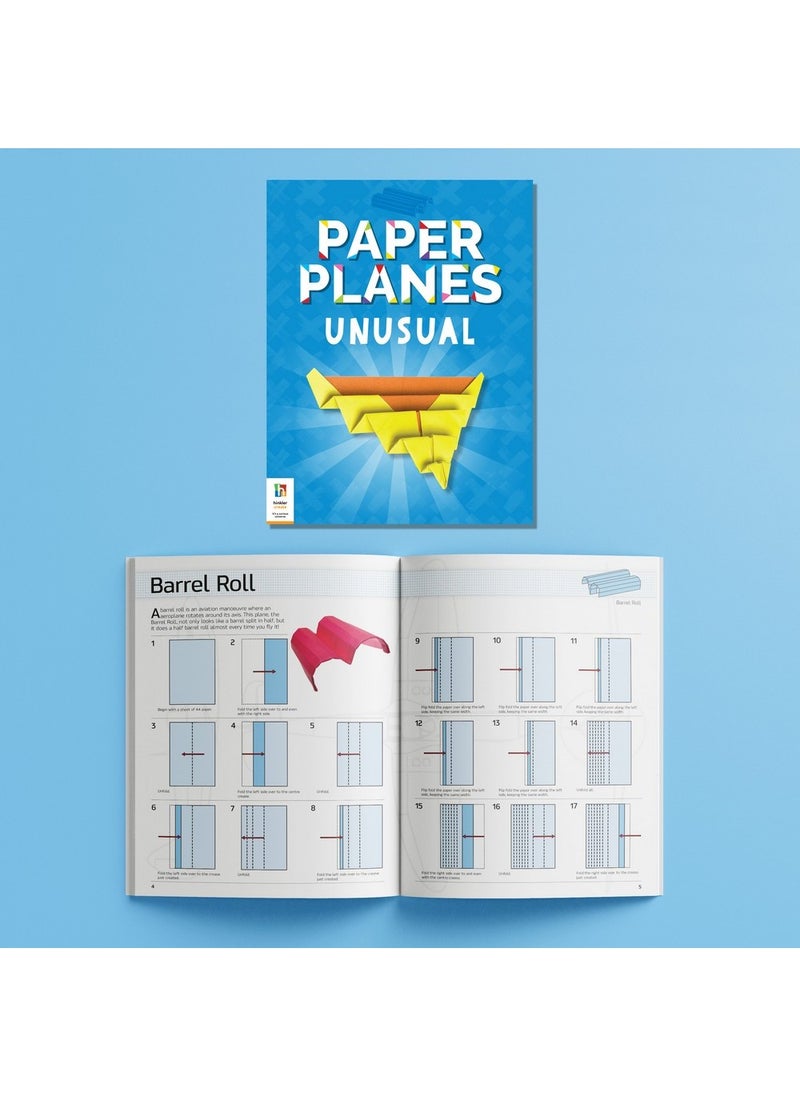 Hinkler Ultimate Paper Planes Activity Case – Complete Paper Planes Craft Kit for Kids, Includes Colourful Paper, Instructions, and Designs, Create Fun Flying Planes, Develops Creativity and Fine Motor Skills