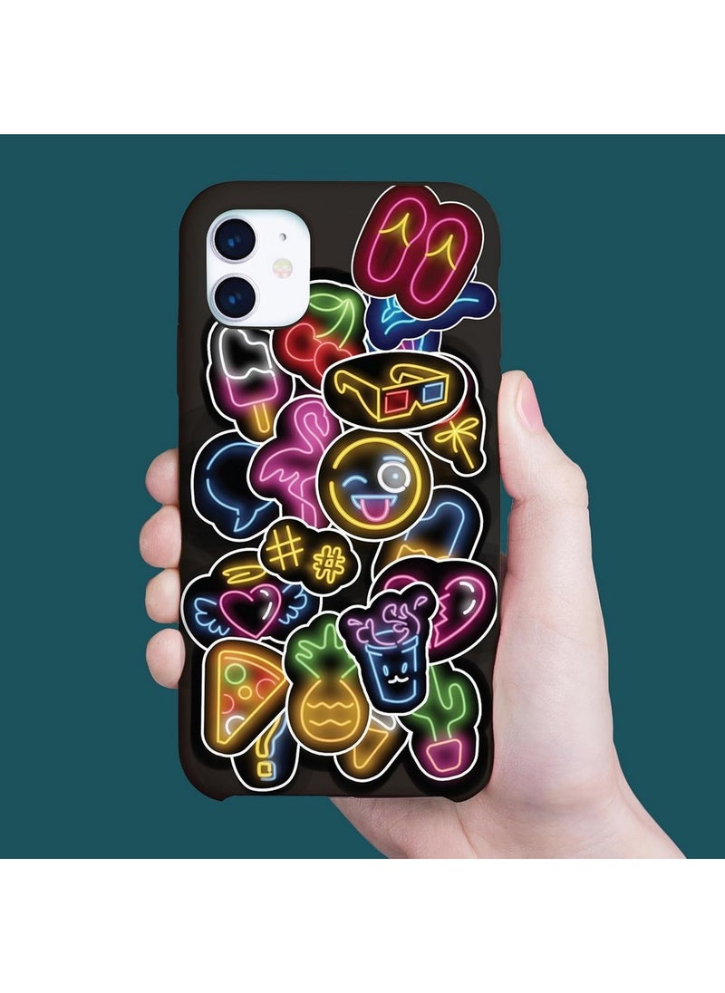 Hinkler Kaleidoscope Sticker Bomb Studio Neon Edition, includes Over 1000 Vibrant Neon Stickers and a 32-page Books, a Fun Sticker Art Kit for Kids, Creative Sticker Bombing Activity