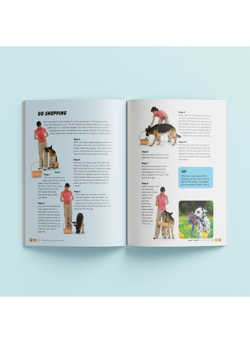 Hinkler Dog Tricks & Training Kit include 64-page Book, Rope Toy, Training Clicker, Activation Card for Online Video Access, Interactive Dog Training Set, Ideal for Dog Owners and Beginners