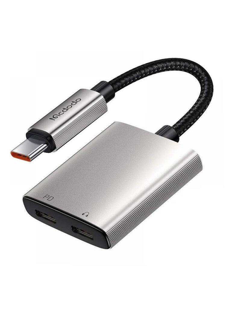 Mcdodo 2-in-1 USB-C to Dual USB-C Audio Adapter - CA-5570