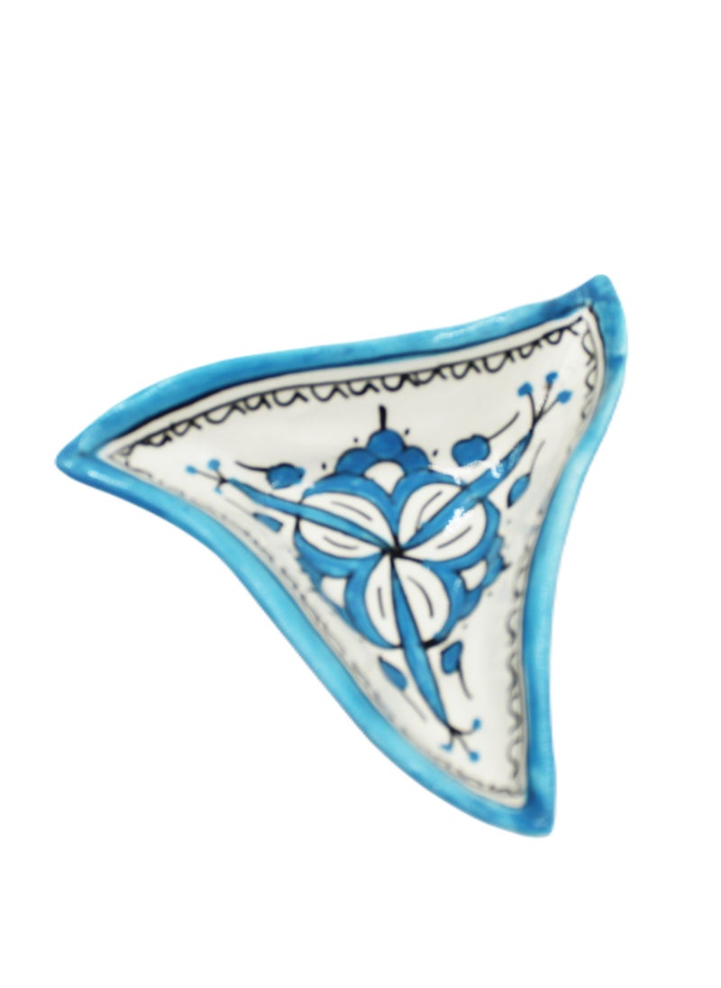 Moroccan Handmade Hand Painted Pickle Bowl 12.5 cm