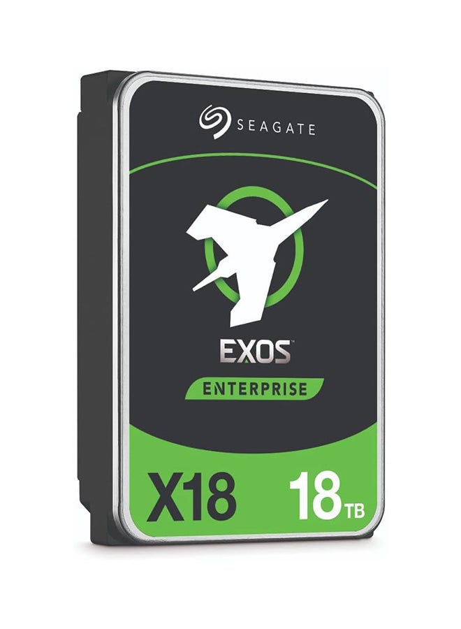 Exos X18 Enterprise Class, 18TB, Enterprise Internal Hard Drive, SATA, 3,5