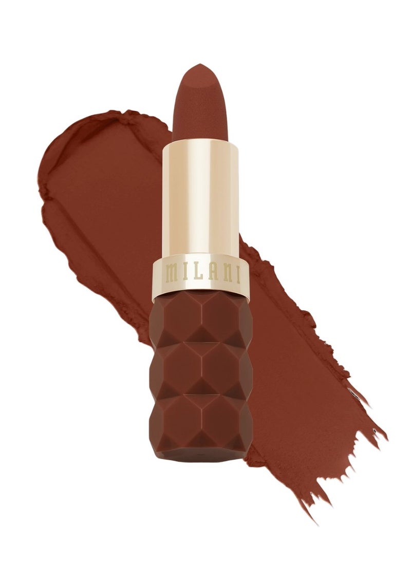 Milani Color Fetish Matte Lipstick - Shade Desire (4g) | Long-Lasting, Highly Pigmented, Bold Color | Lightweight, Velvet Matte Finish | Comfortable, Full-Coverage Lipstick