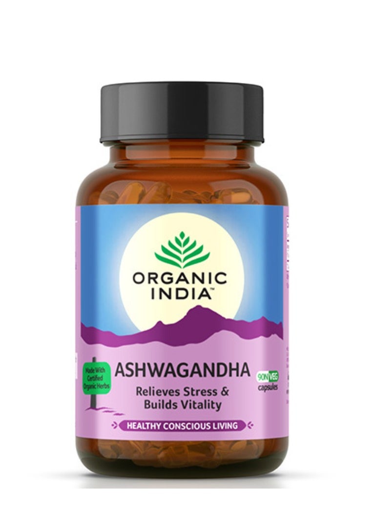 Organic India Ashwagandha 90 Caps