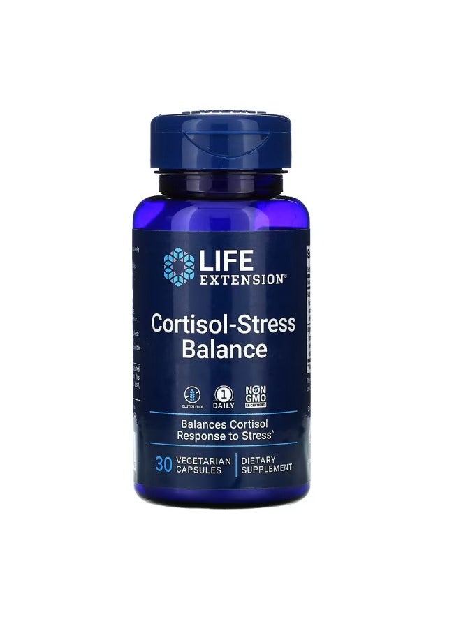 Cortisol Stress Balance 30 Vegetarian Capsules