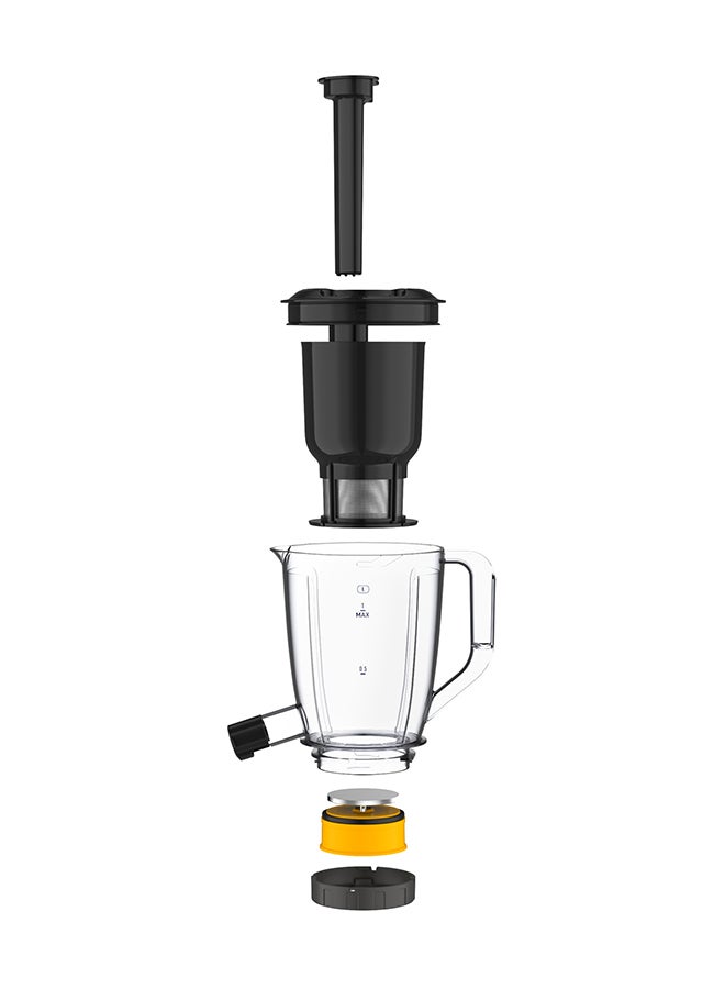 Blendforce 2 in 1, Blender with Juicer Jar, Plastic Jug, Healthy, Convenient 2 L 600 W LM42Q127 White / Black / Red